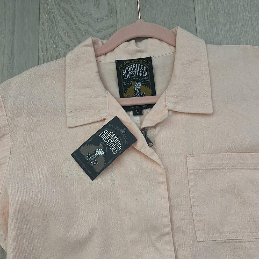 Sugarhigh Lovestoned Stardust Romper Baby Pink - Picture 4 of 6